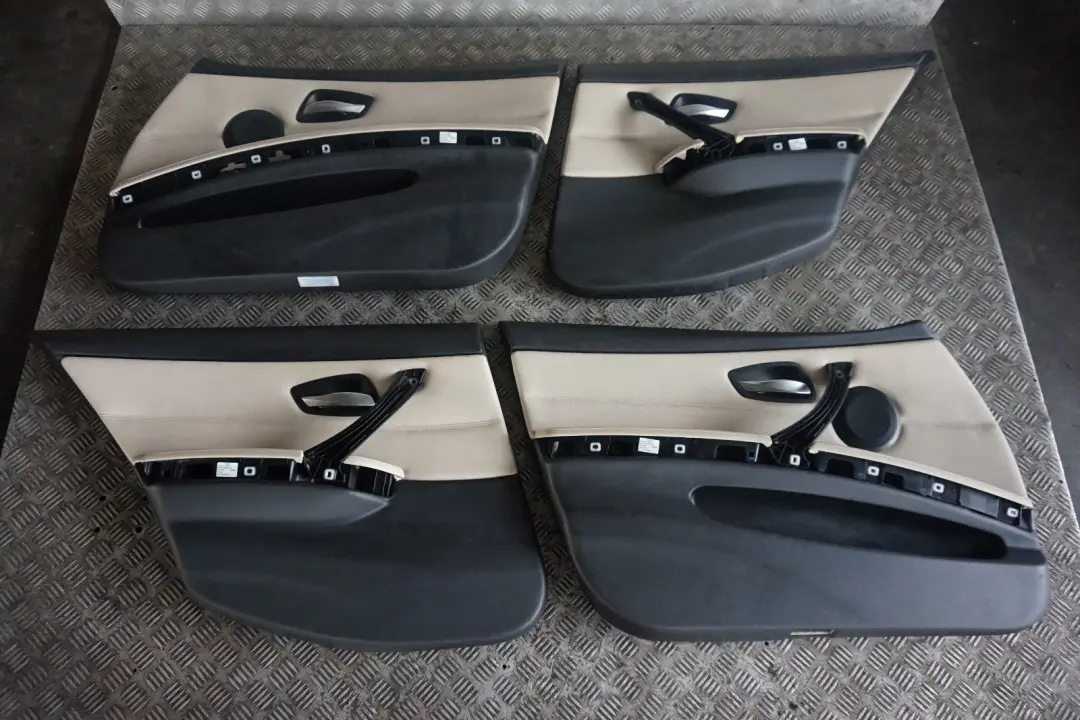 BMW 3 er LCI Sitzeheizung Oyster Leder Innensitze Sitze Ohne Türverkleidung - SKU E90 LCI Heated Seats Oyster Leather - Teilenummer E90