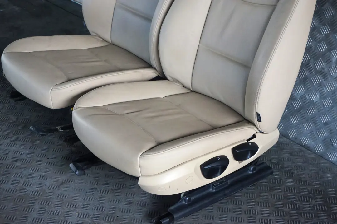 Beige Leather Interior Seats with Airbag Door Cards to BMW 3 Series E90 LCI with Part number E90 LCI Seats Beige Leather BMW 3 Series E90 LCI Beige Leather Interior Seats with Airbag Door Cards - SKU E90 LCI Seats Beige Leather - Part number E90 LCI Seats Beige Leather