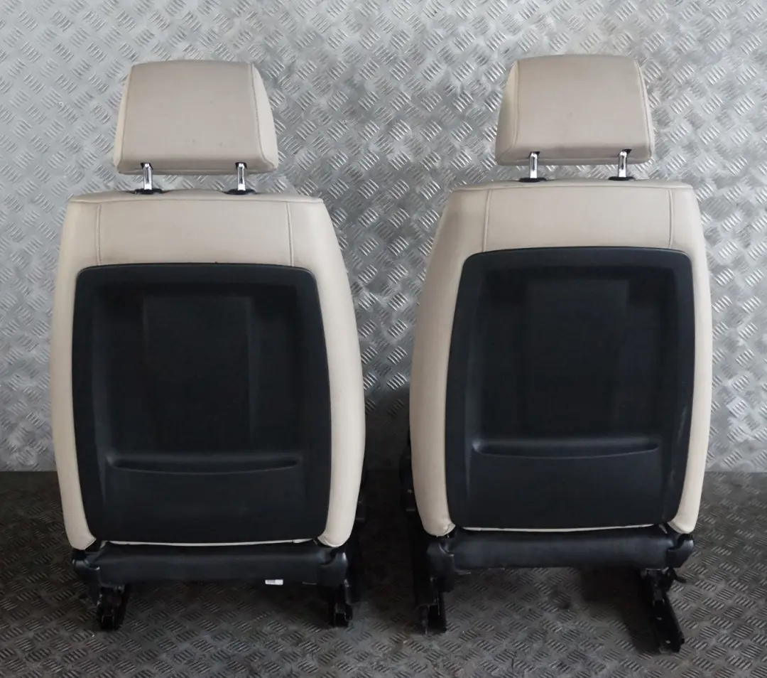 Oyster Leder Innensitze Sitze ohne Türverkleidung für BMW 3 er LCI mit Teilenummer E90 BMW 3 er LCI Oyster Leder Innensitze Sitze ohne Türverkleidung - SKU E90 LCI Seats Oyster Leather - Teilenummer E90