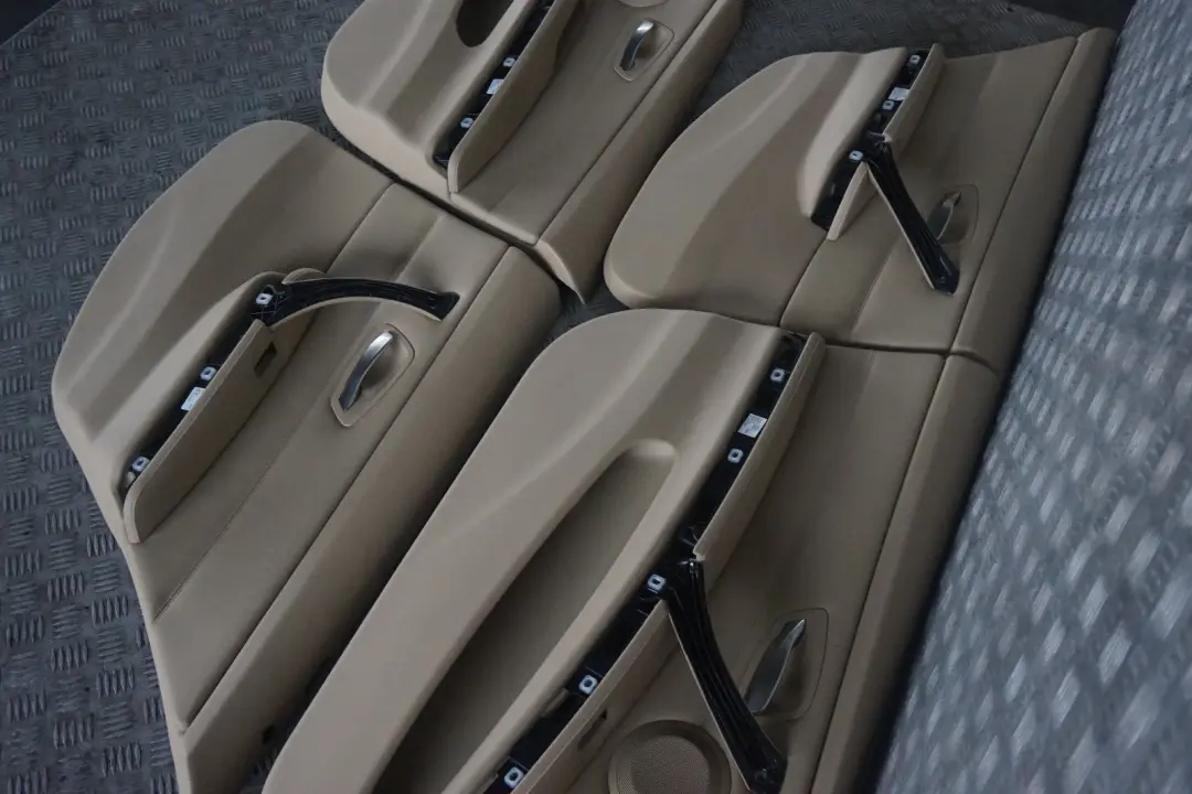 Heated Beige Leather Interior Seats with Door Cards to BMW 3 Series M Sport with Part number E90 BMW 3 Series M Sport Heated Beige Leather Interior Seats with Door Cards - SKU E90 M Sport Heated Seats Beige Leather - Part number E90