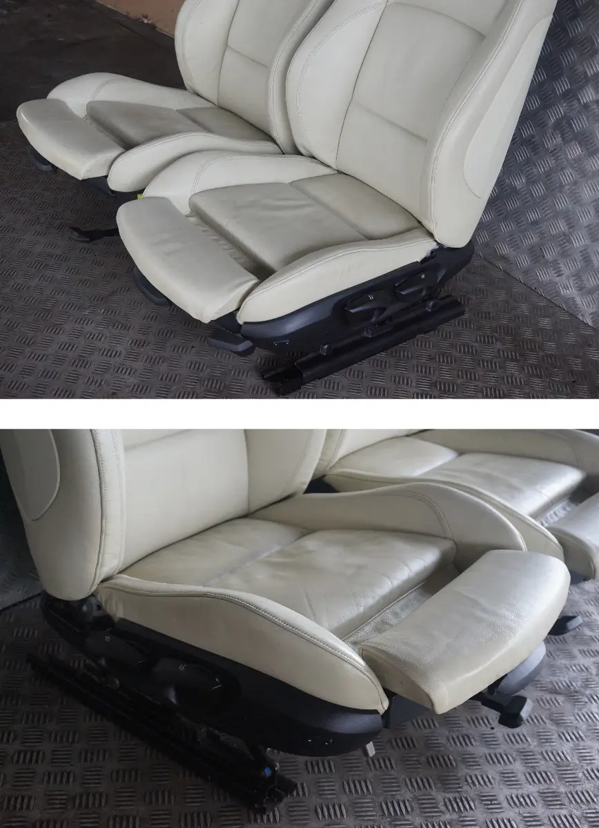 BMW 3 Series M Sport Heated Lemon Leather Interior Seats Airbag Door Card - SKU E90 M Sport Heated Seats Lemon Leather - Part number E90