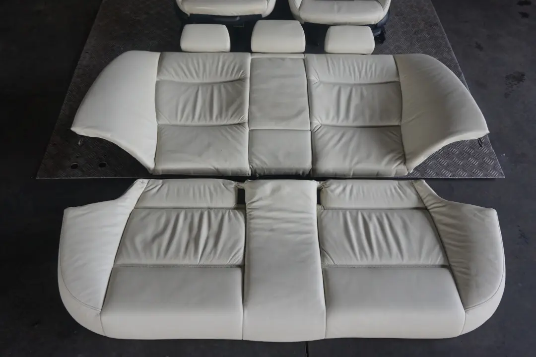 BMW 3 Series M Sport Heated Lemon Leather Interior Seats Airbag Door Card - SKU E90 M Sport Heated Seats Lemon Leather - Part number E90
