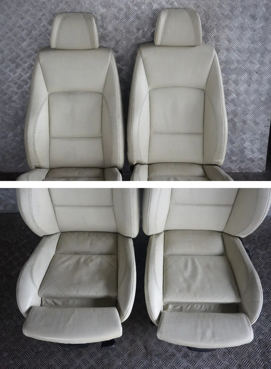 BMW 3 Series M Sport Heated Lemon Leather Interior Seats Airbag Door Card - SKU E90 M Sport Heated Seats Lemon Leather - Part number E90