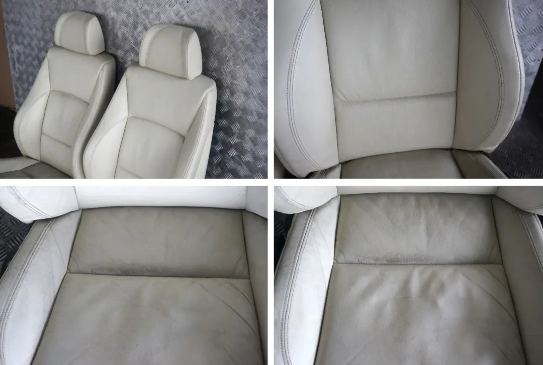 BMW 3 Series M Sport Heated Lemon Leather Interior Seats Airbag Door Card - SKU E90 M Sport Heated Seats Lemon Leather - Part number E90