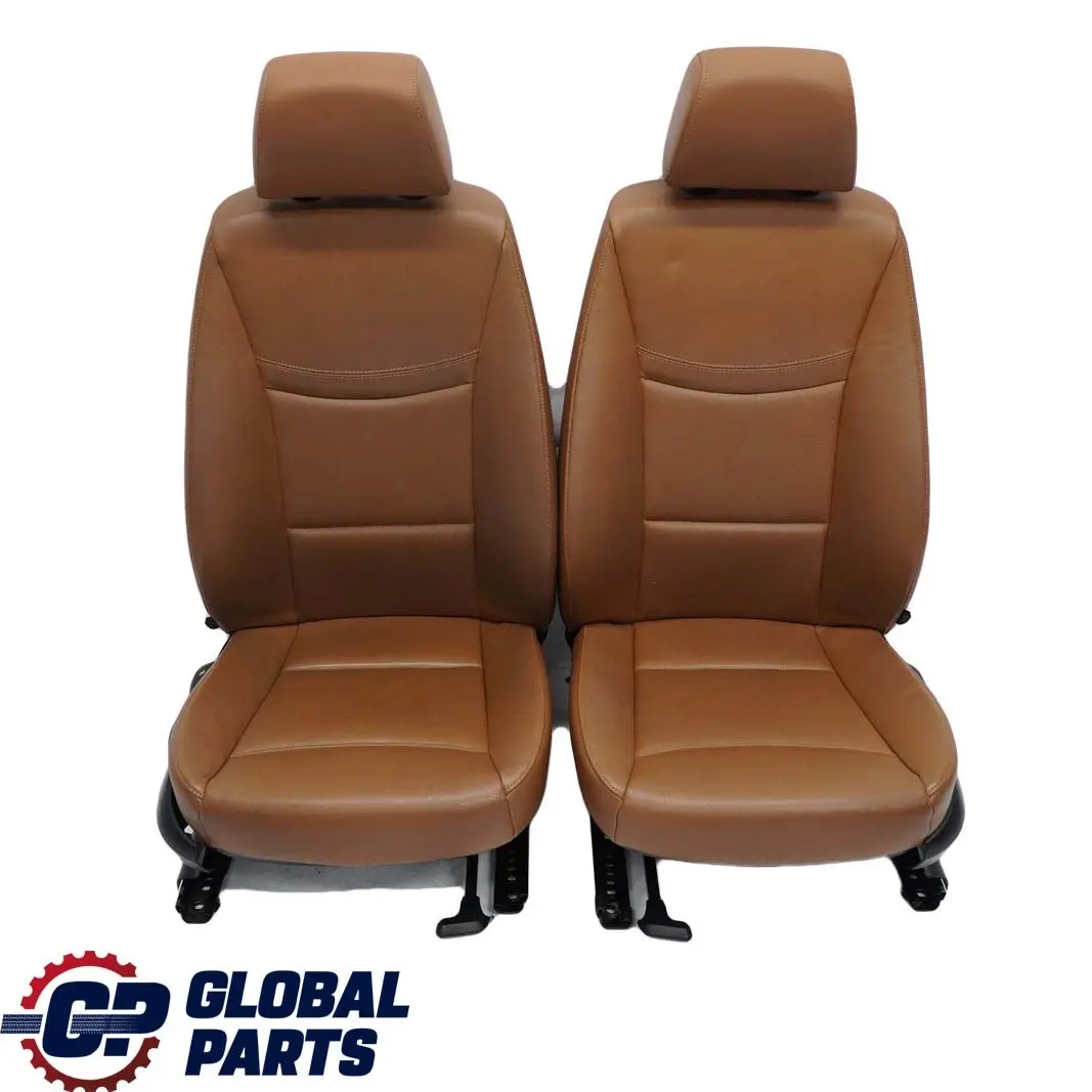 BMW 3 er Sattel Braun Leder Sitze Sitz Innensitze OHNE Türverkleidung - SKU E90 Seats Brown Leather - Teilenummer E90
