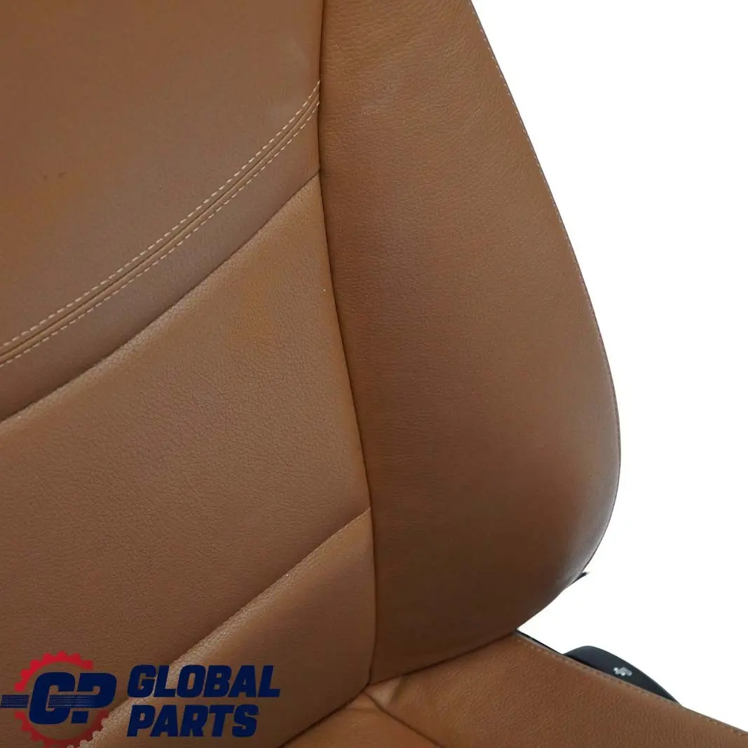 Saddle Brown Leather Interior Seats Seat Airbag with Door Cards to BMW Saloon with Part number E90 BMW Saloon Saddle Brown Leather Interior Seats Seat Airbag with Door Cards - SKU E90 Seats Brown Leather - Part number E90