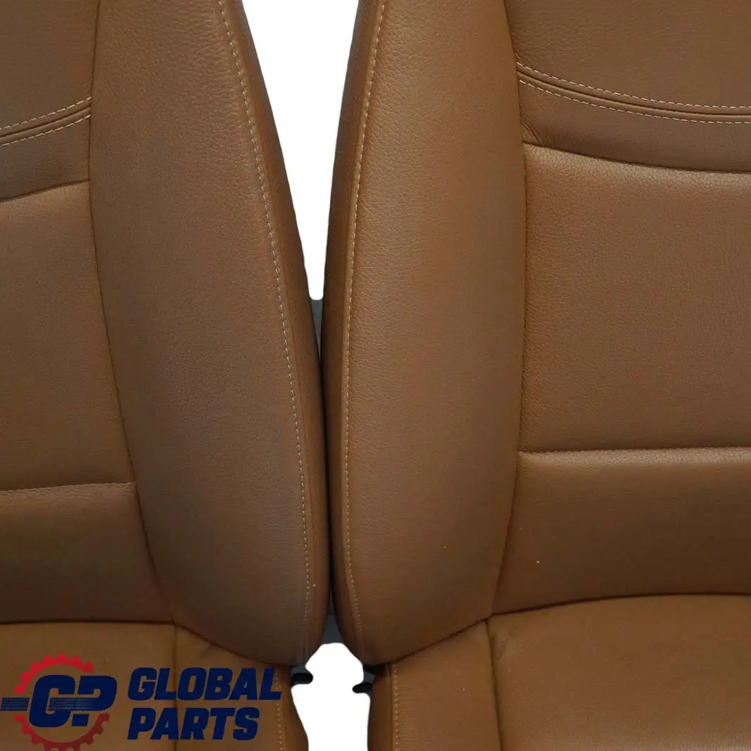 BMW Saloon Saddle Brown Leather Interior Seats Seat Airbag with Door Cards - SKU E90 Seats Brown Leather - Part number E90