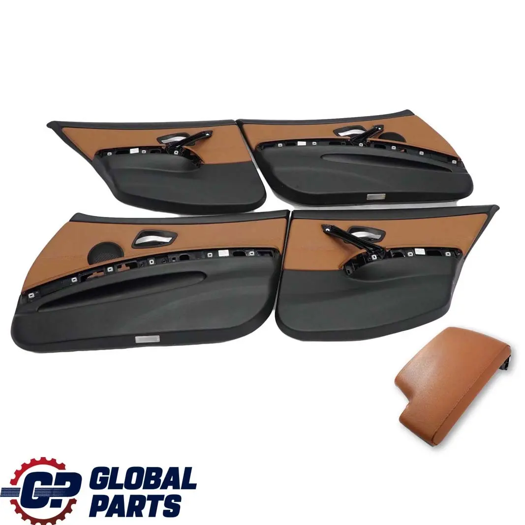 Saddle Brown Leather Interior Seats Seat Airbag with Door Cards to BMW Saloon with Part number E90 BMW Saloon Saddle Brown Leather Interior Seats Seat Airbag with Door Cards - SKU E90 Seats Brown Leather - Part number E90