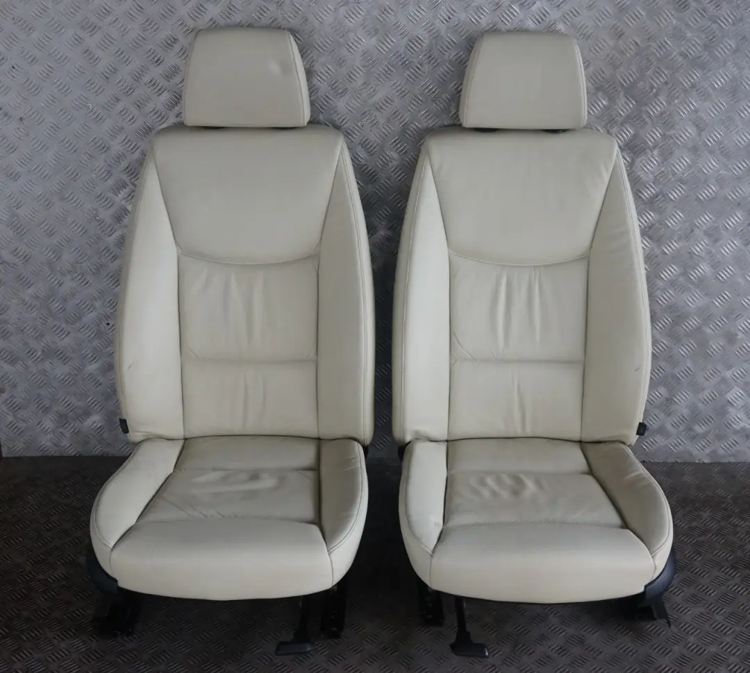 BMW 3 Series 1 E90 Lemon Leather Interior Seats with Airbag and Door Card - SKU E90 Seats Lemon Leather-1 - Part number E90  Seats Lemon Leather