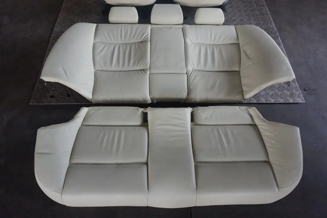 BMW 3 Series 1 E90 Lemon Leather Interior Seats with Airbag and Door Card - SKU E90 Seats Lemon Leather-1 - Part number E90  Seats Lemon Leather