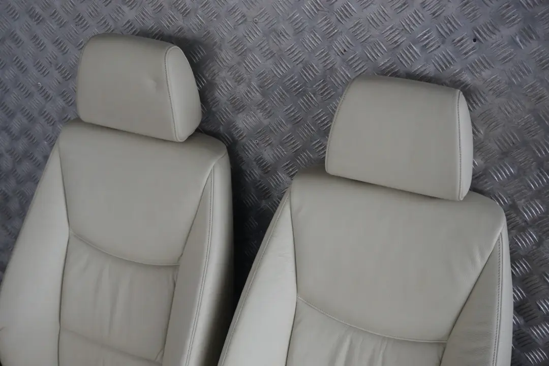 BMW 3 Series 1 E90 Lemon Leather Interior Seats with Airbag and Door Card - SKU E90 Seats Lemon Leather-1 - Part number E90  Seats Lemon Leather