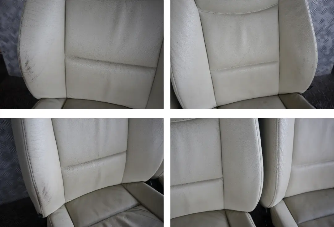 BMW 3 Series E90 Lemon Leather Interior Seats with Airbag and Door Cards - SKU E90 Seats Lemon Leather - Part number E90 Seats Lemon Leather