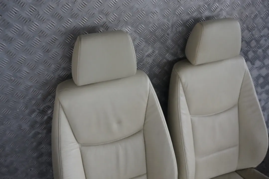 BMW 3 Series E90 Lemon Leather Interior Seats with Airbag and Door Cards - SKU E90 Seats Lemon Leather - Part number E90 Seats Lemon Leather