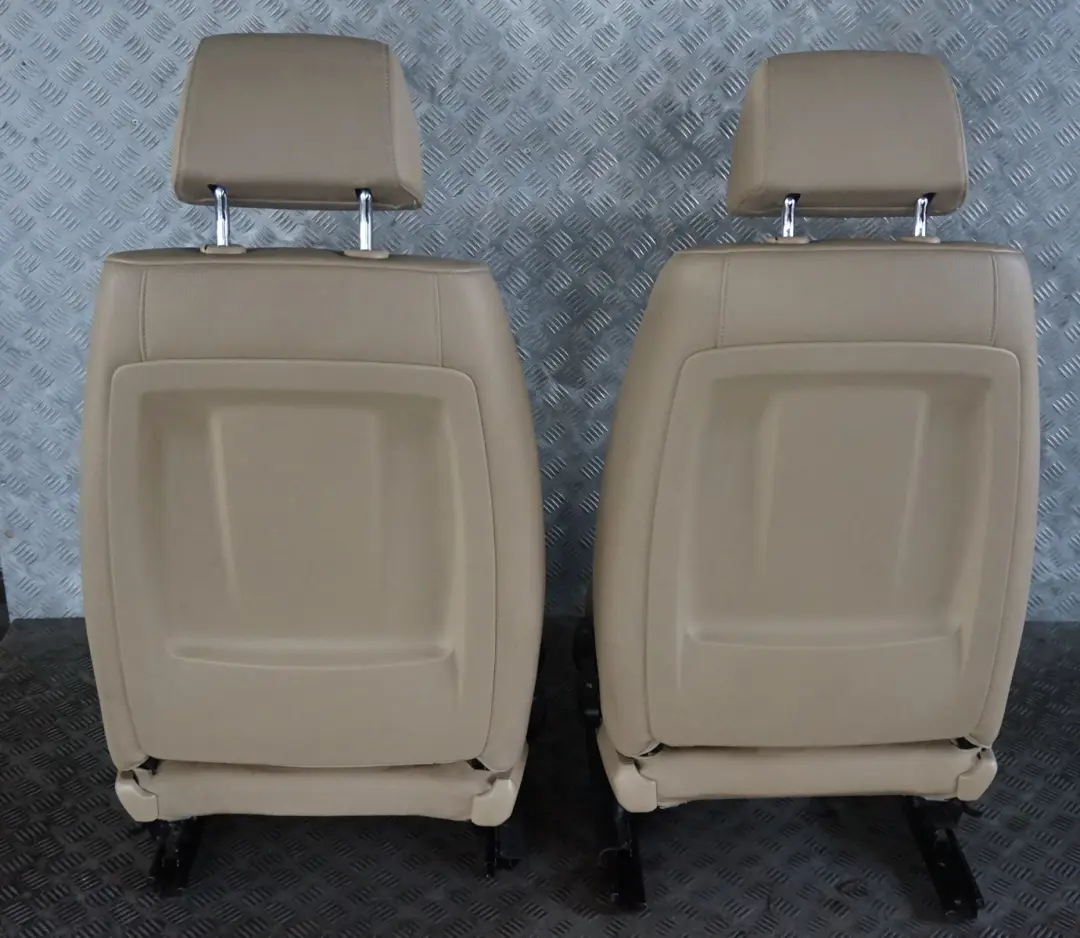 BMW 3 Series E91 Beige Leather Dakota Interior Seats with Airbag and Door Cards - SKU E91 Beige Leather Seats - Part number E91 Beige Leather Seats