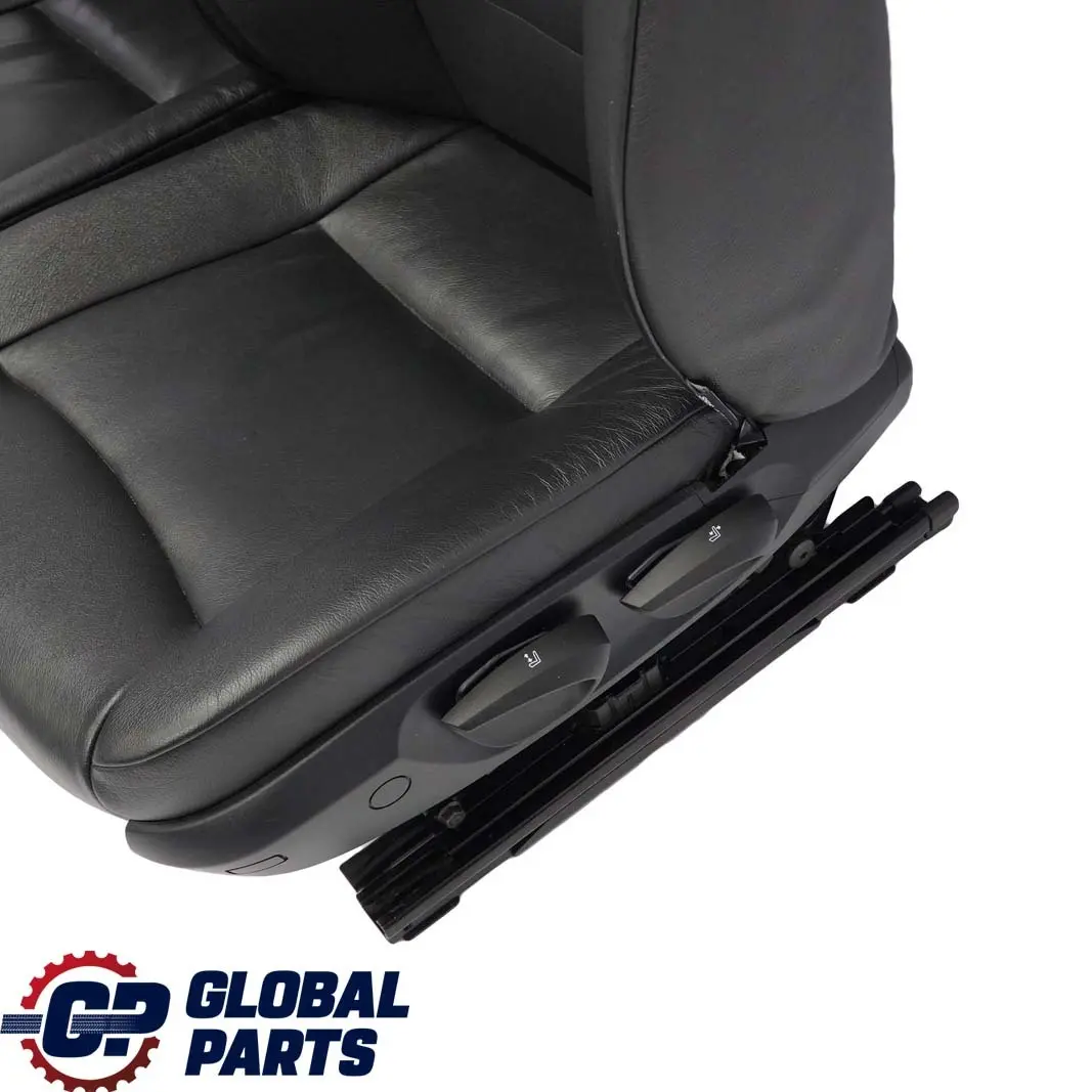 BMW 3 er Schwarz Leder Innensitze Sitze Sitz Innen OHNE Türverkleidung - SKU E91 Black Leather Seats-1 - Teilenummer E91