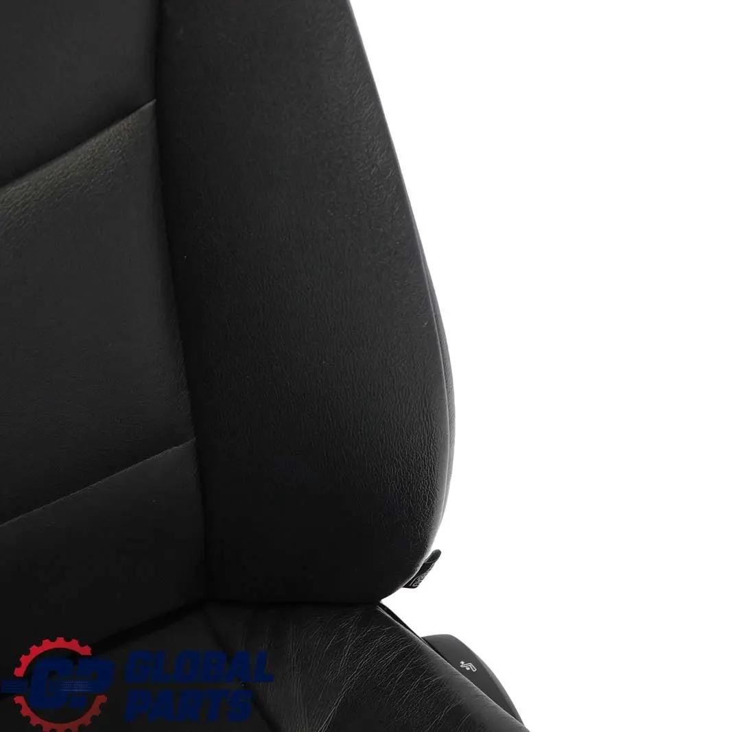 BMW 3 er Schwarz Leder Innensitze Sitze Sitz Innen OHNE Türverkleidung - SKU E91 Black Leather Seats-1 - Teilenummer E91