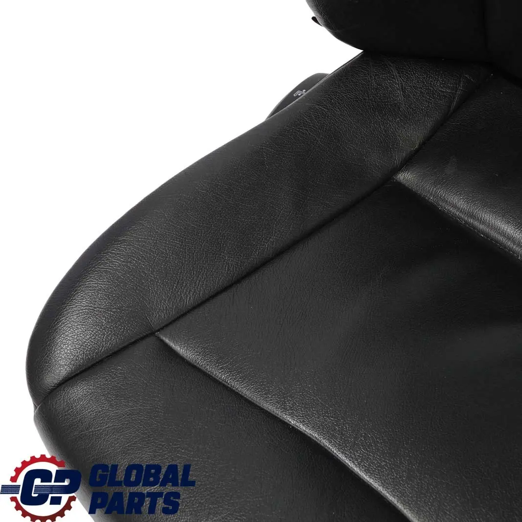 Leather Interior Seats Front Rear Seat and Door Cards BMW Touring Black - SKU E91 Black Leather Seats-1 - Part number E91