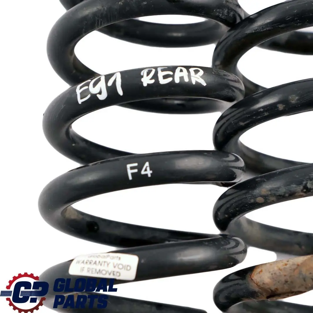 Left Right N/O/S Coil Spring F4 Suspension Set to BMW 3 Series E91 Touring Rear with Part number E91 F4 BMW 3 Series E91 Touring Rear Left Right N/O/S Coil Spring F4 Suspension Set - SKU E91 F4 Rear Coil Spring Set - Part number E91 F4