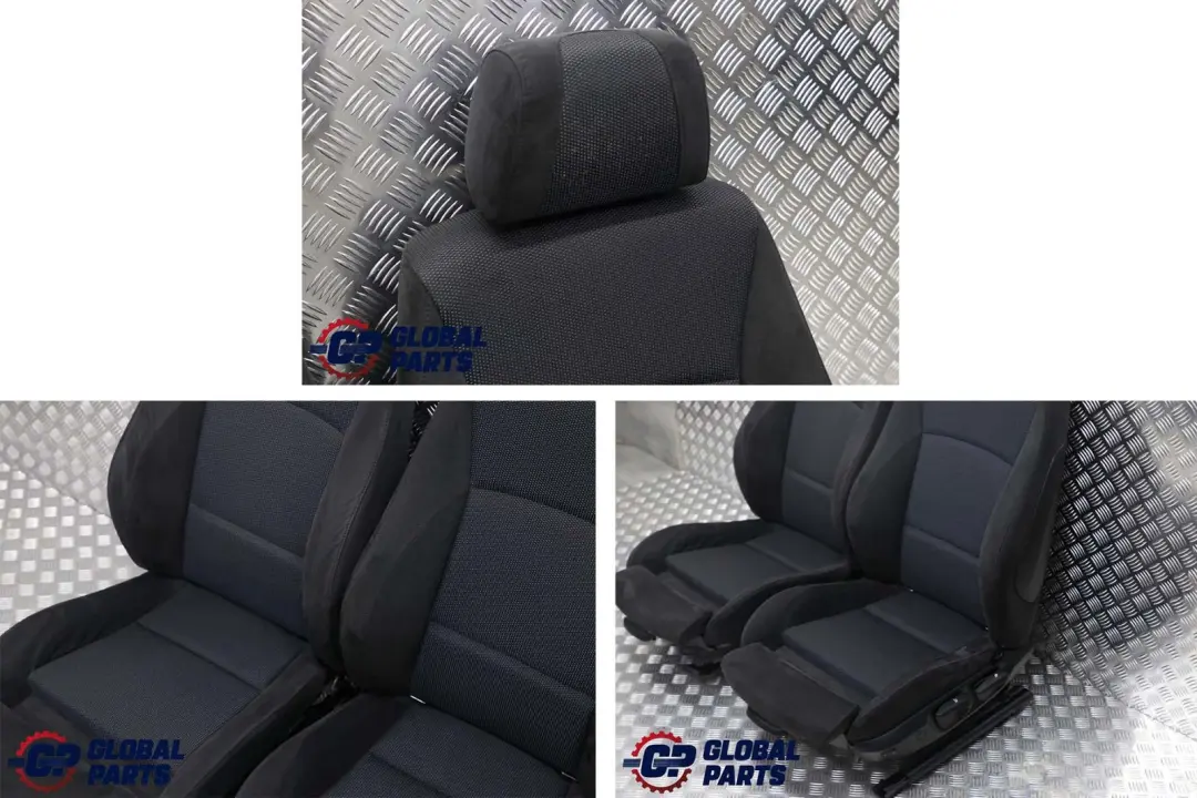 BMW 3 er M Sport Alcantara Stoff Innen Sitze Vorne Hinten Sitz - SKU E91 LCI M Sport Alcantara Seats - Teilenummer E91 LCI