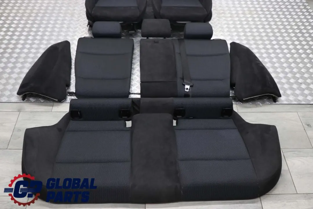 Alcantara Cloth Interior Seats with Airbag Door Cards to BMW M Sport with Part number E91 LCI BMW M Sport Alcantara Cloth Interior Seats with Airbag Door Cards - SKU E91 LCI M Sport Alcantara Seats - Part number E91 LCI