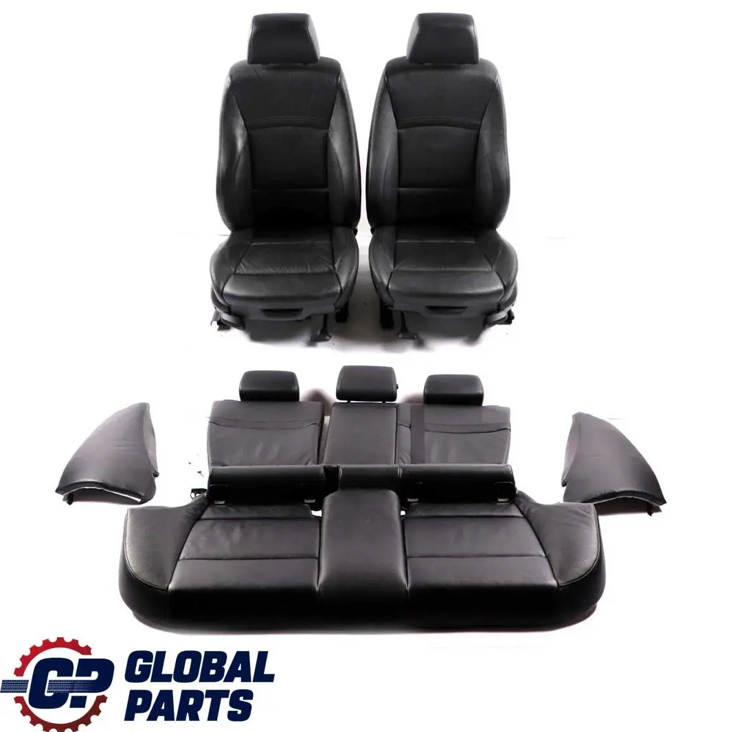 Heated Black Leather Interior Seats with Door Cards to BMW 3 Series M SPORT with Part number E91 LCI BMW 3 Series M SPORT Heated Black Leather Interior Seats with Door Cards - SKU E91 LCI M SPORT Black Leather Seats - Part number E91 LCI