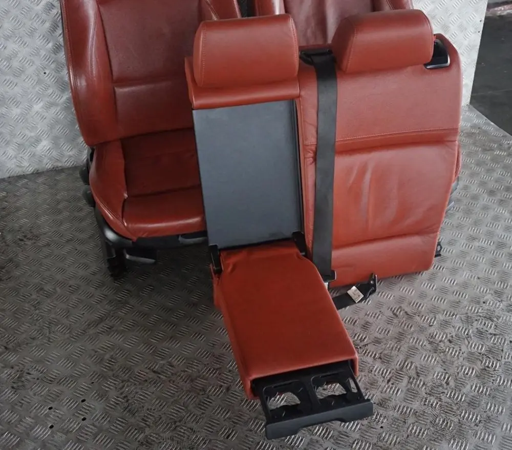 BMW 3 Series M Sport Red Brown Leather Interior Seats with Door Cards - SKU E91 LCI M Sport Red Brown Leather Seats (LCCZ) - Part number E91 LCI
