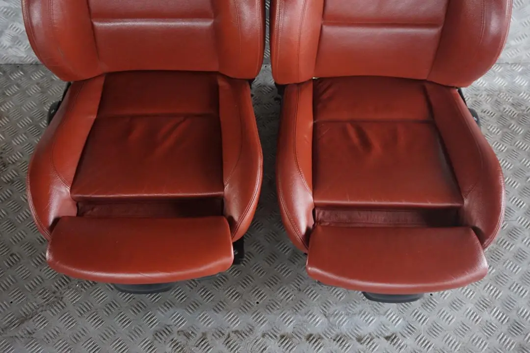 BMW 3 Series M Sport Red Brown Leather Interior Seats with Door Cards - SKU E91 LCI M Sport Red Brown Leather Seats (LCCZ) - Part number E91 LCI