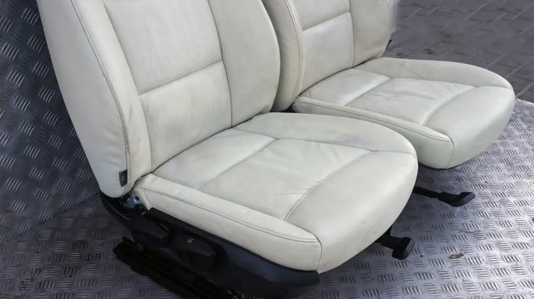 BMW 3 Series Lemon Heated Leather Interior Seats 4 Door Cards Dakota - SKU E91 Lemon Heated Leather Seats-1 - Part number E91