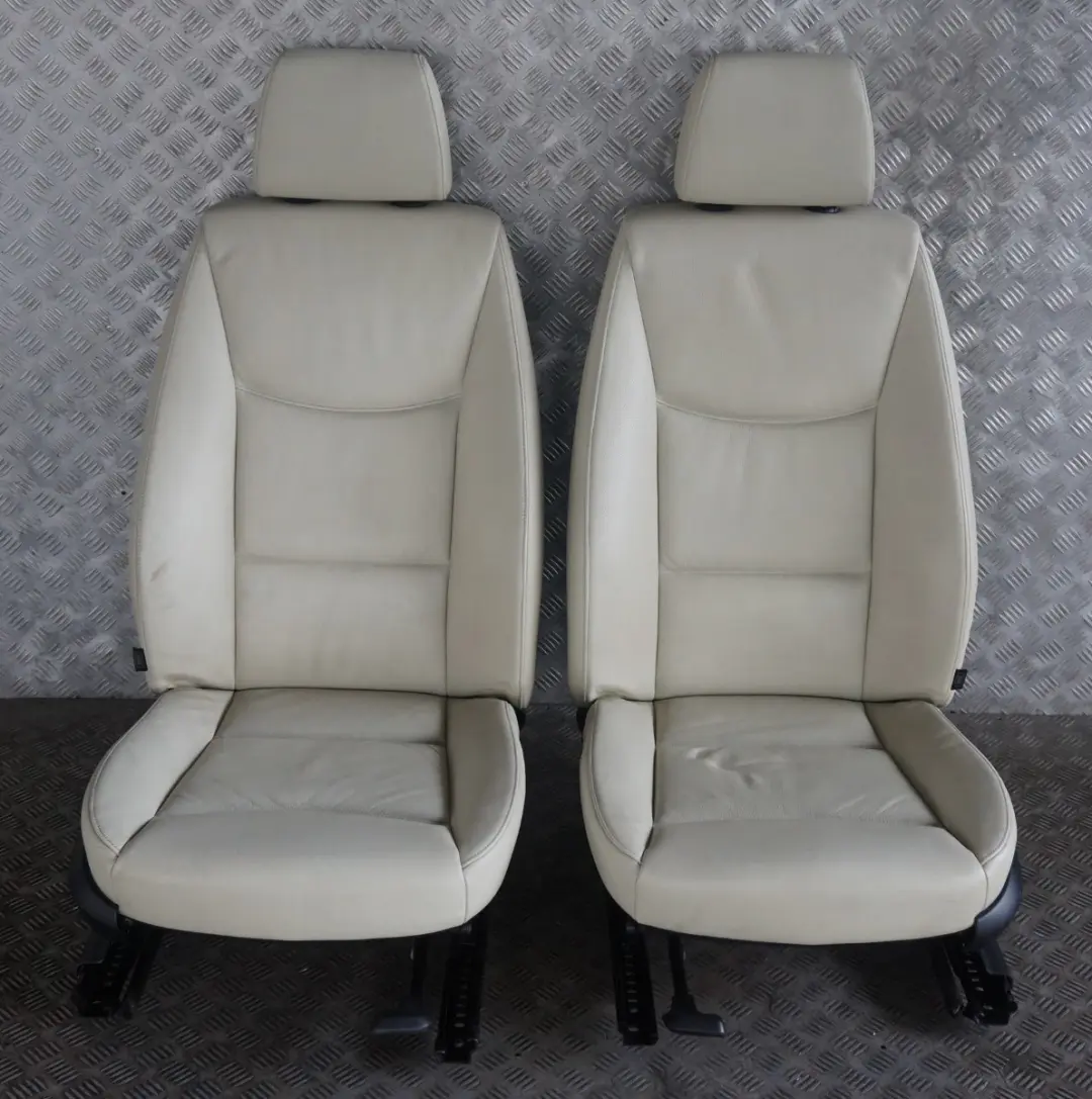BMW 3 Seroes 1 E91 Lemon Leather Interior Seats with Airbag and Door Cards - SKU E91 Lemon Leather Seats-1 - Part number E91 Lemon Leather Seats-1
