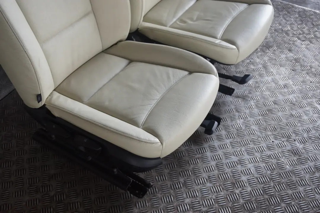 BMW 3 Seroes 1 E91 Lemon Leather Interior Seats with Airbag and Door Cards - SKU E91 Lemon Leather Seats-1 - Part number E91 Lemon Leather Seats-1