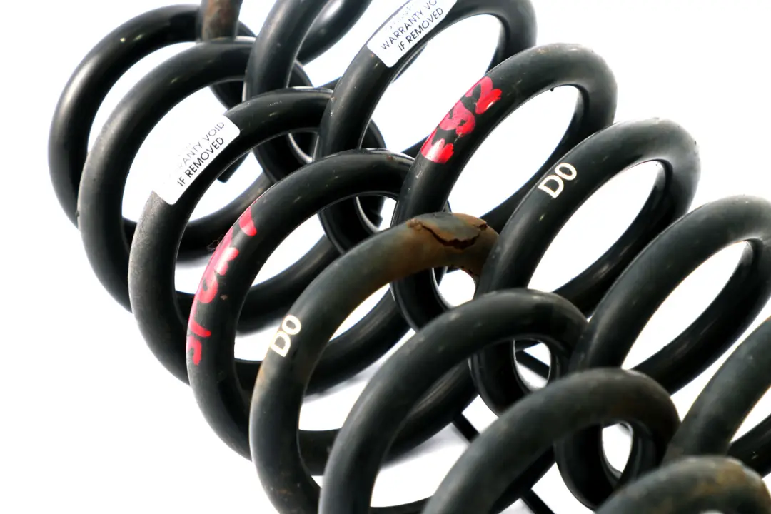 BMW 3 Series E92 Coupe D0 Rear Left Right N/O/S Sport Coil Spring Suspension Set - SKU E92 D0 Rear Coil Spring Set - Part number E92 D0