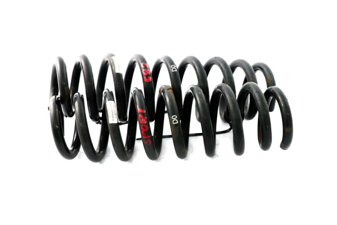 BMW 3 Series E92 Coupe D0 Rear Left Right N/O/S Sport Coil Spring Suspension Set - SKU E92 D0 Rear Coil Spring Set - Part number E92 D0