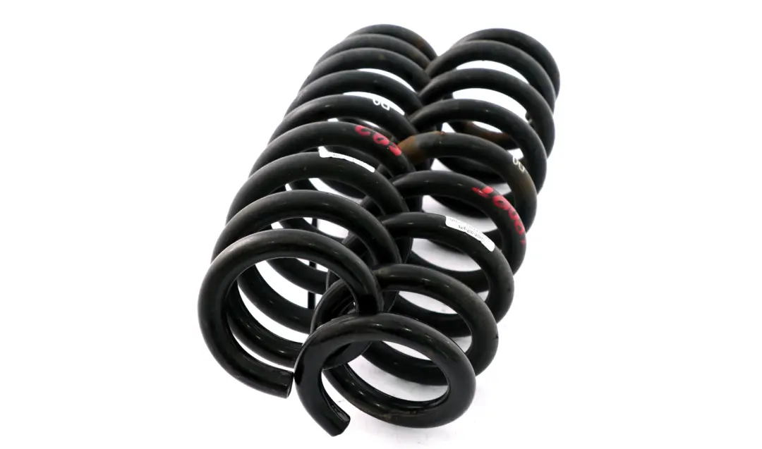 BMW 3 Series E92 Coupe D0 Rear Left Right N/O/S Sport Coil Spring Suspension Set - SKU E92 D0 Rear Coil Spring Set - Part number E92 D0