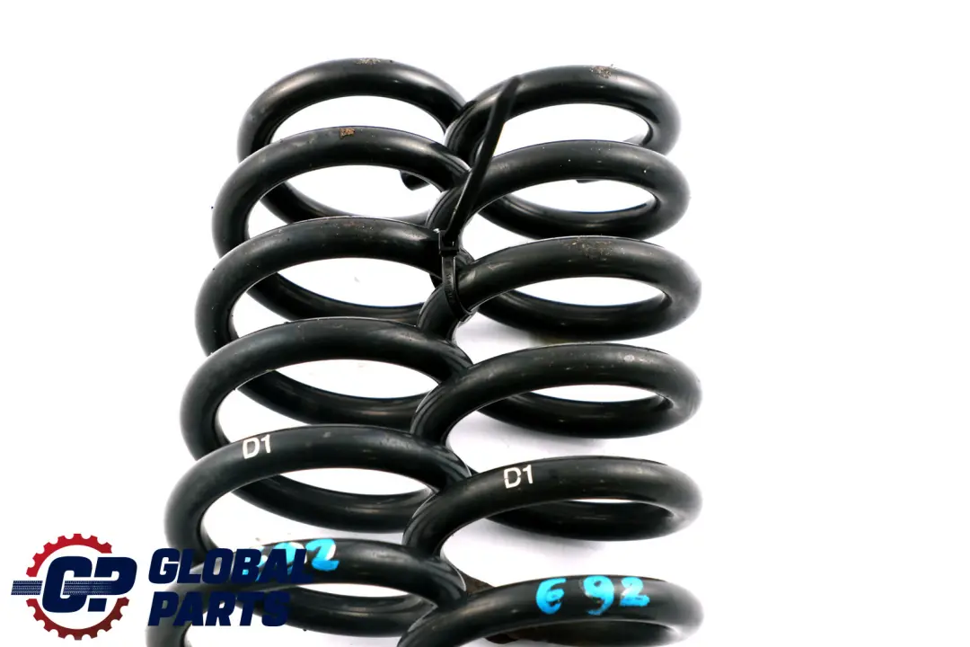 Coupé D1 Hinten Links Rechts Sport Schraubenfeder Federungssatz für BMW 3 er E92 mit Teilenummer E92 D1 BMW 3 er E92 Coupé D1 Hinten Links Rechts Sport Schraubenfeder Federungssatz - SKU E92 D1 Rear Coil Spring Set - Teilenummer E92 D1