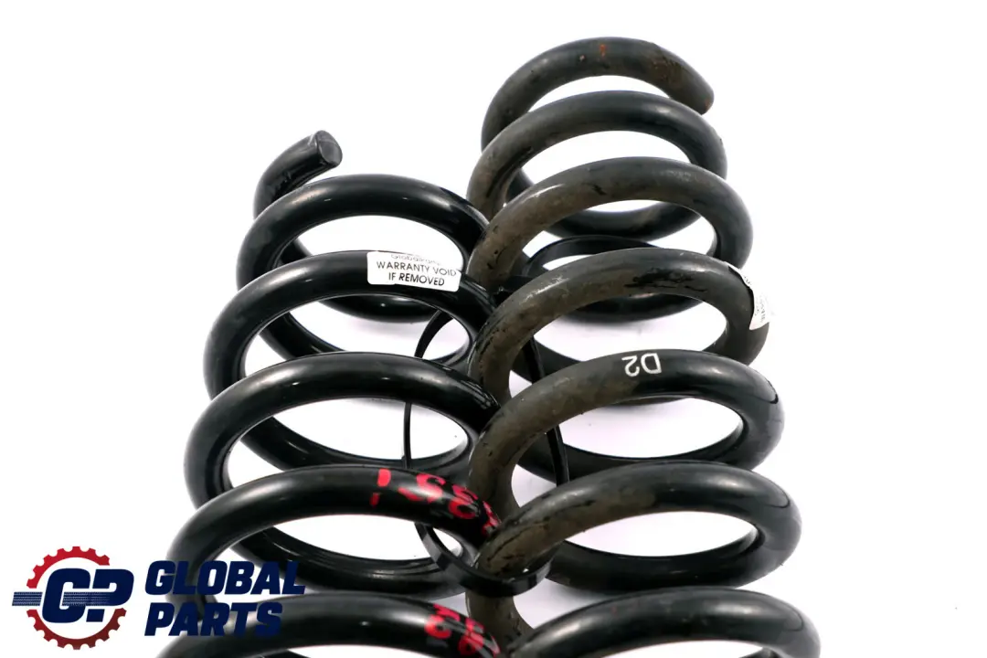 BMW 3 er Hinten Links Rechts Sport Schraubenfedersatz - SKU E92 D2 Sport Rear Coil Spring Set - Teilenummer E92 D2