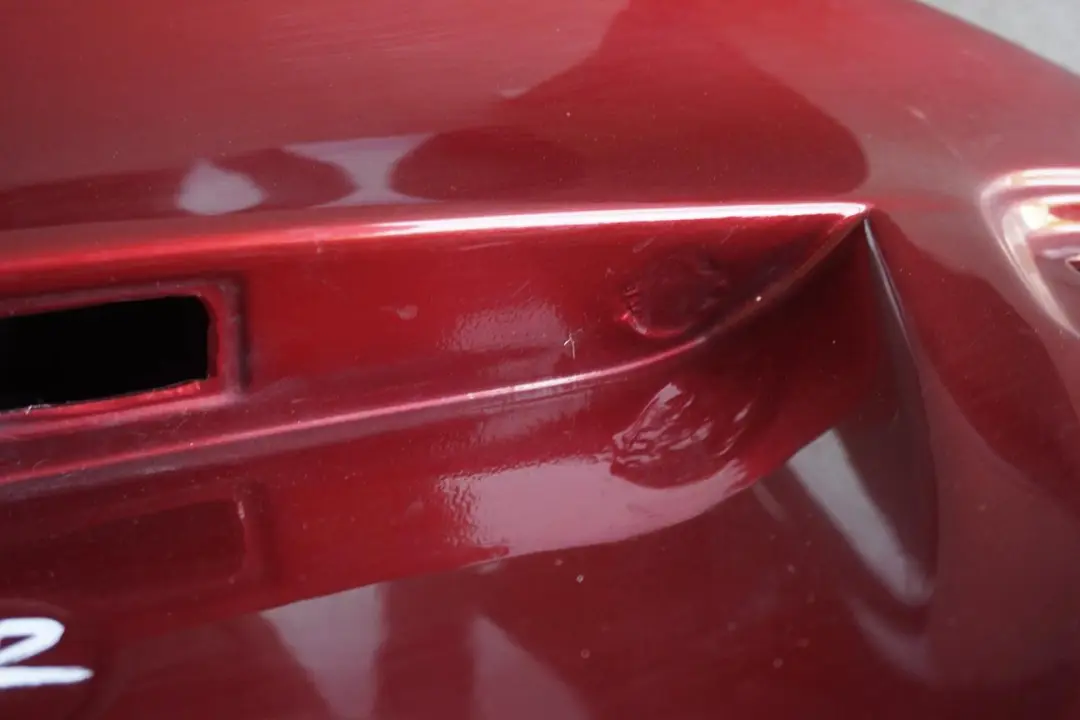 Look Coupe Tailgate Boot Lid Rear Lid Vermilionrot Red Metallic to BMW CSL with Part number E92 LCI BMW CSL Look Coupe Tailgate Boot Lid Rear Lid Vermilionrot Red Metallic - SKU E92 LCI CSL LOOK-VER - Part number E92 LCI