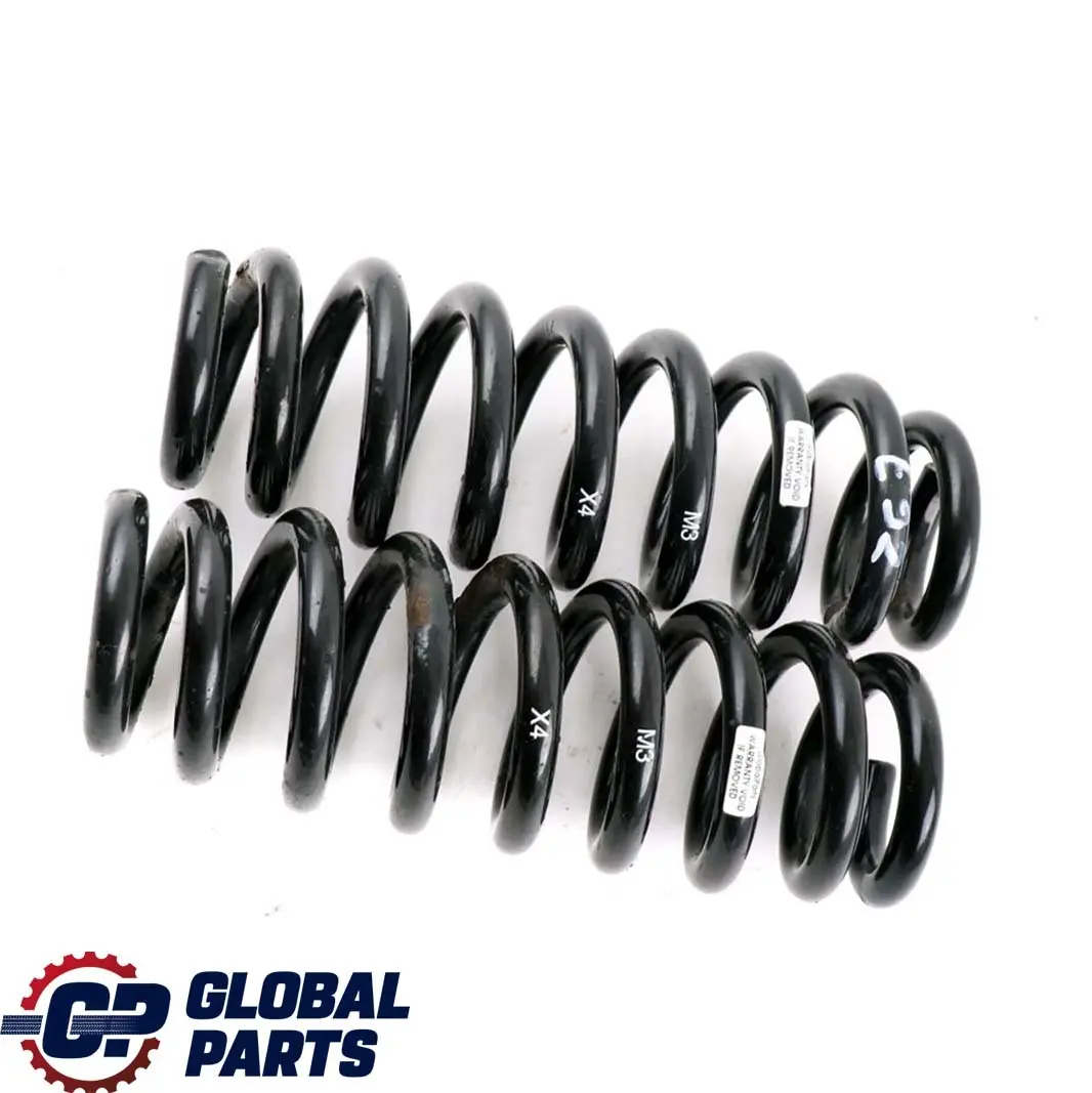 S65 X4 Rear Left Right N/O/S Suspension Coil Spring Set to BMW E92 Coupe M3 with Part number E92 M3 S65 X4 BMW E92 Coupe M3 S65 X4 Rear Left Right N/O/S Suspension Coil Spring Set - SKU E92-M3-S65-REAR-COIL-SPRING-SET - Part number E92 M3 S65 X4