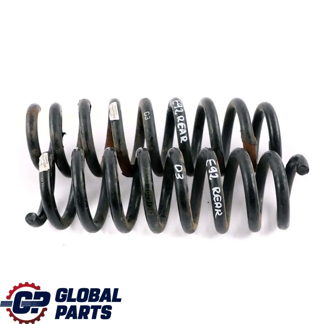 BMW 3 er Hinten Links Rechts Schraubenfedersatz D3 - SKU E92 Rear Coil Spring D3 Set - Teilenummer E92