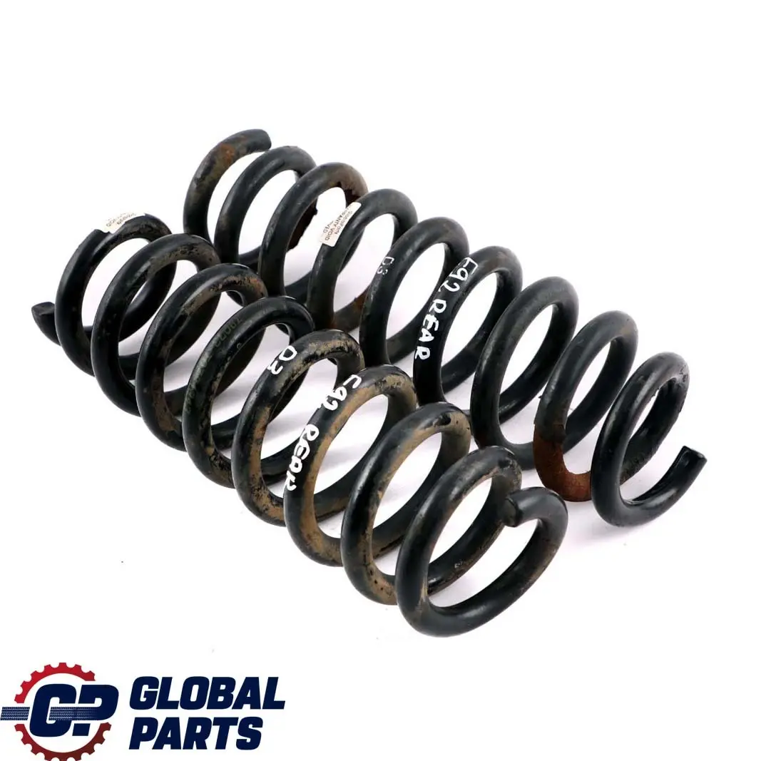 Hinten Links Rechts Schraubenfedersatz D3 für BMW 3 er mit Teilenummer E92 BMW 3 er Hinten Links Rechts Schraubenfedersatz D3 - SKU E92 Rear Coil Spring D3 Set - Teilenummer E92