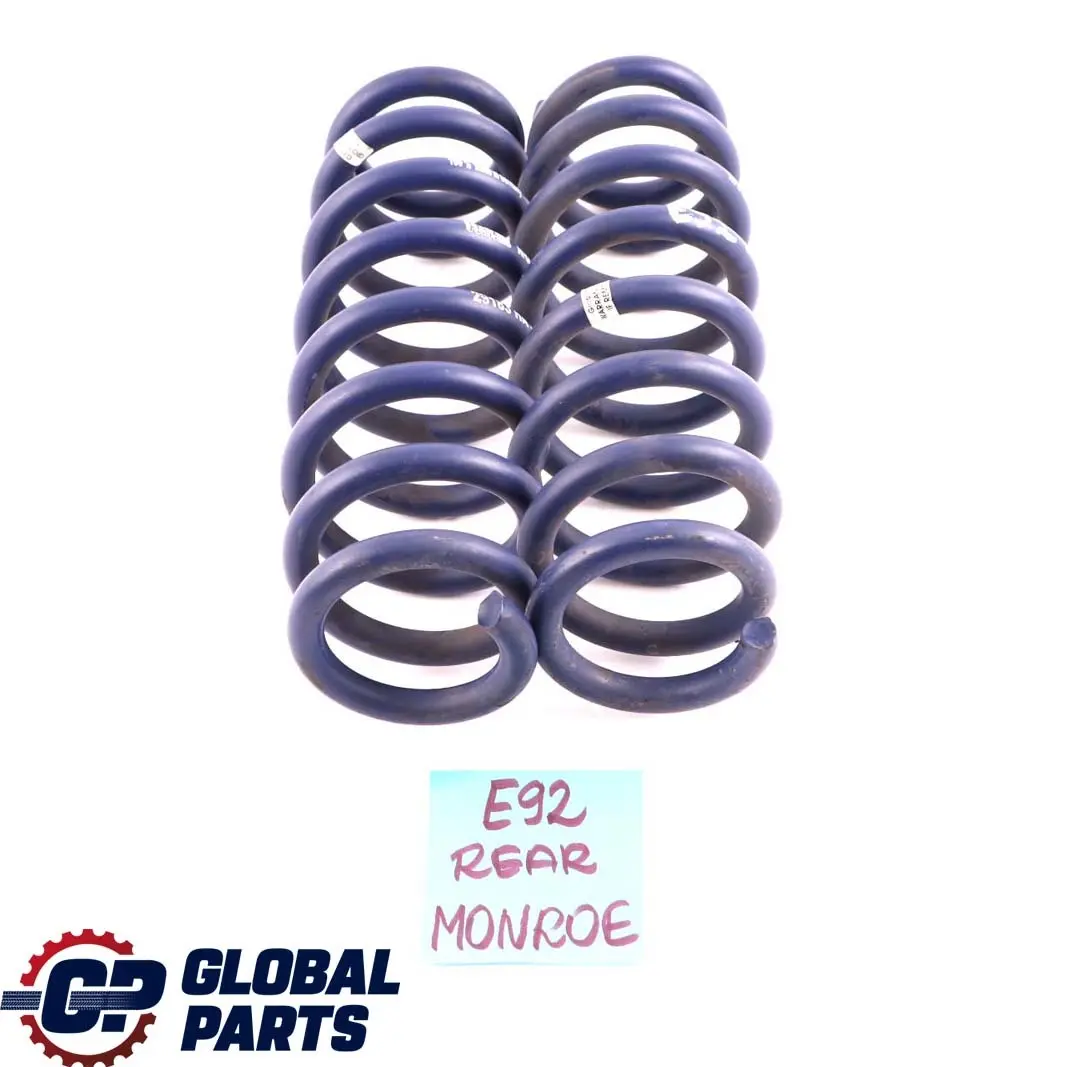 BMW E92 Sport H&R 29183 Rear Suspension Left Right Axle N/O/S Coil Spring Set - SKU E92 Sport HR 29183 - Part number E92 Sport HR 29183