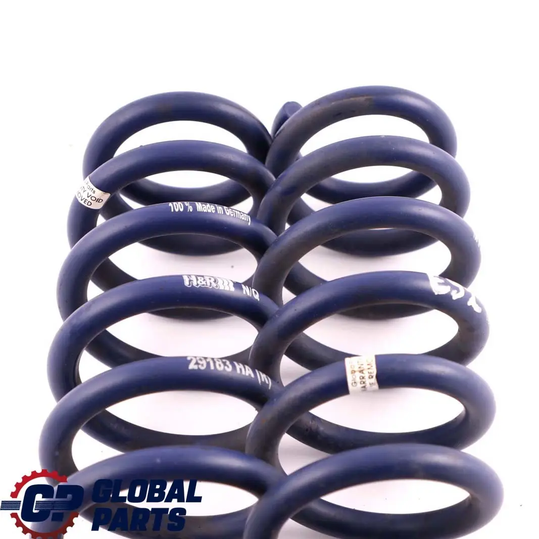 H&R 29183 Rear Suspension Left Right Axle N/O/S Coil Spring Set to BMW E92 Sport with Part number E92 Sport HR 29183 BMW E92 Sport H&R 29183 Rear Suspension Left Right Axle N/O/S Coil Spring Set - SKU E92 Sport HR 29183 - Part number E92 Sport HR 29183