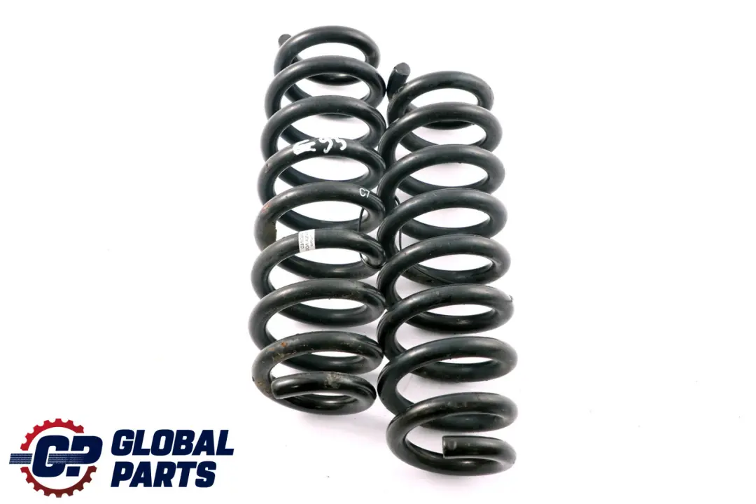 Left Right Coil Spring Set to BMW E93 Cabrio Convertible C7 Rear with Part number E93 C7 Rear Coil Spring Set BMW E93 Cabrio Convertible C7 Rear Left Right Coil Spring Set - SKU E93 C7 Rear Coil Spring Set - Part number E93 C7 Rear Coil Spring Set