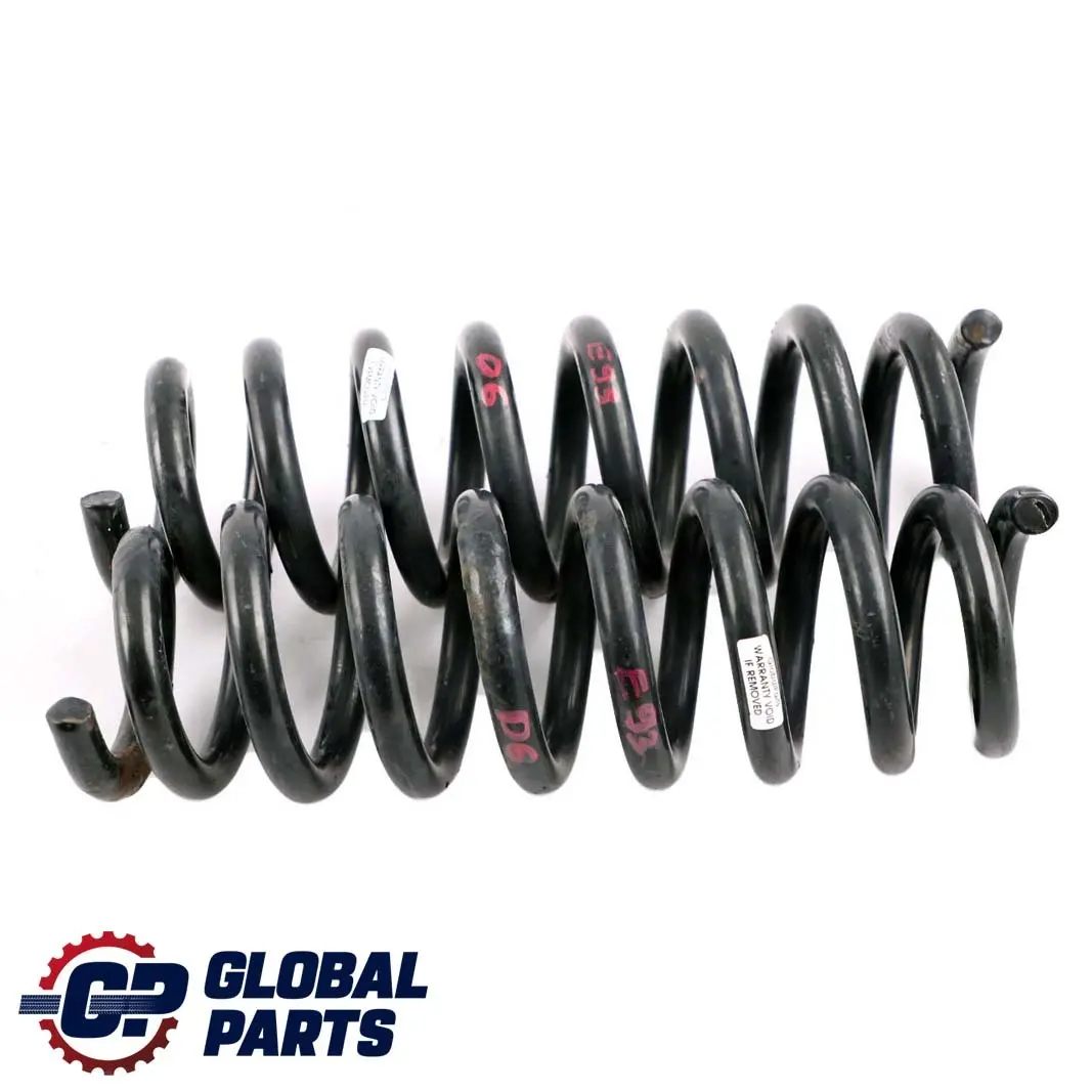 BMW M Sport Rear Coil Spring Suspension Left Right N/O/S Set - SKU E93-D6-REAR-COIL-SPRING-SET - Part number E93 D6