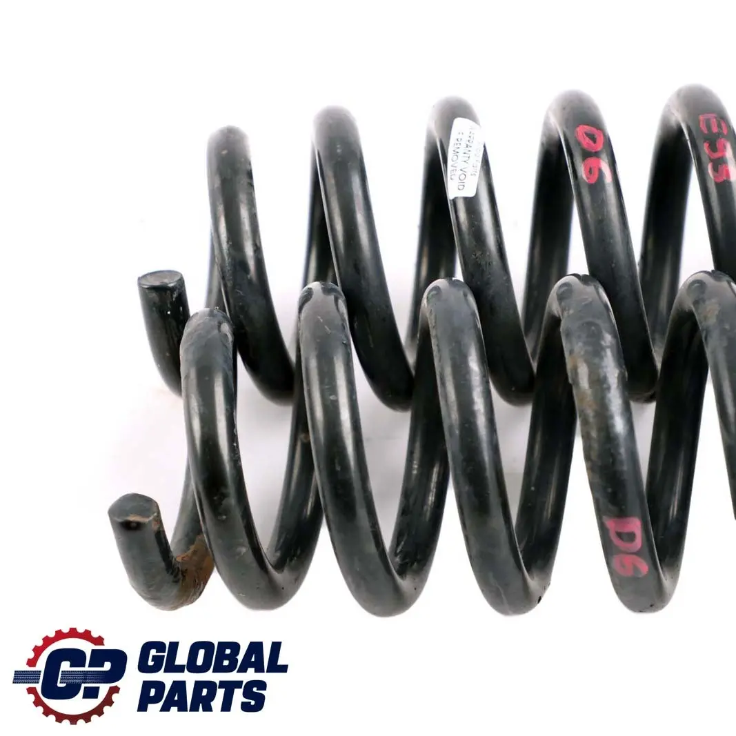 BMW M Sport Rear Coil Spring Suspension Left Right N/O/S Set - SKU E93-D6-REAR-COIL-SPRING-SET - Part number E93 D6