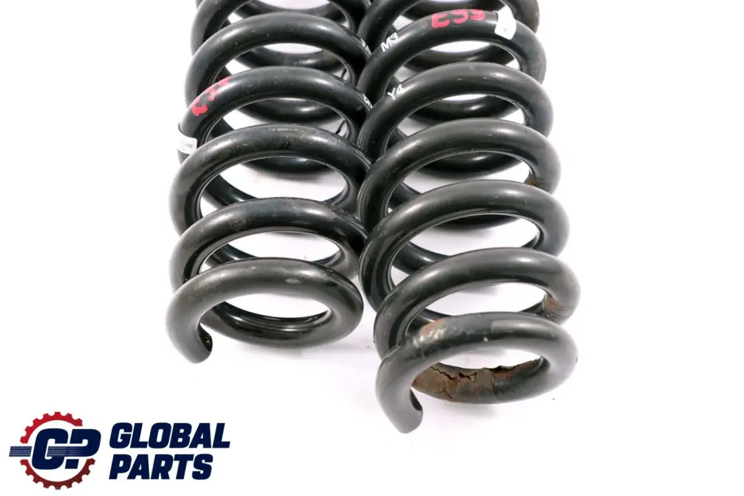 BMW Fahrwerksfedersatz Posteriore Sinistra Destra - SKU E93 M3 S65 Rear Coil Spring Set - Numero di parte E93 M3 S65 Y4