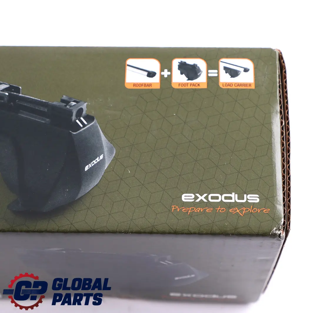  Genuine Exodus FP7 S127 Roof Railing Rail Rack Foot Pack Set Kit - SKU Exodus FP7/S127 - Part number Exodus FP7/S127