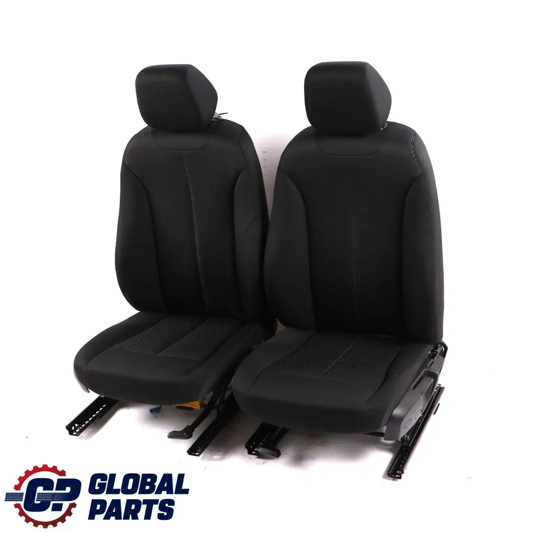 BMW LCI Cloth Fabric Interior Seats Front Rear Seat Black Move Anthracite - SKU F20 Cloth Seats Move (BDAT) - Part number F20