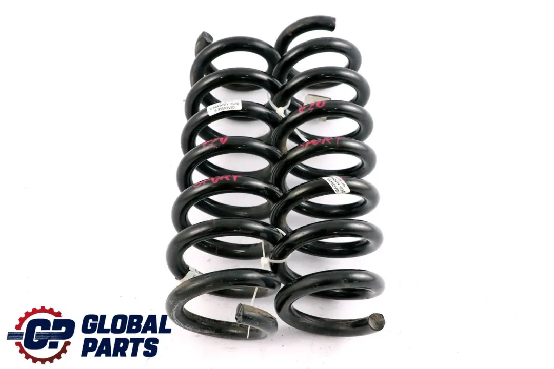 BMW 1 er F20 Schraubenfeder Sport FV Hinten Links Rechts Hinterachse - SKU F20 FV Sport Rear Coil Spring Set - Teilenummer F20 FV