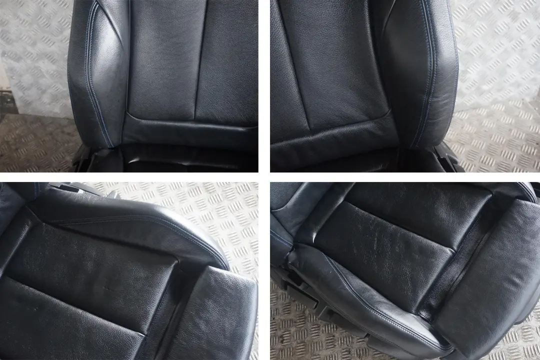 Nero pelle Sedili Sportivi + Pannello Porta per BMW M Sport con numero di parte F20 LCI BMW M Sport Nero pelle Sedili Sportivi + Pannello Porta - SKU F20 LCI SPORT Black Leather Seats - Numero di parte F20 LCI