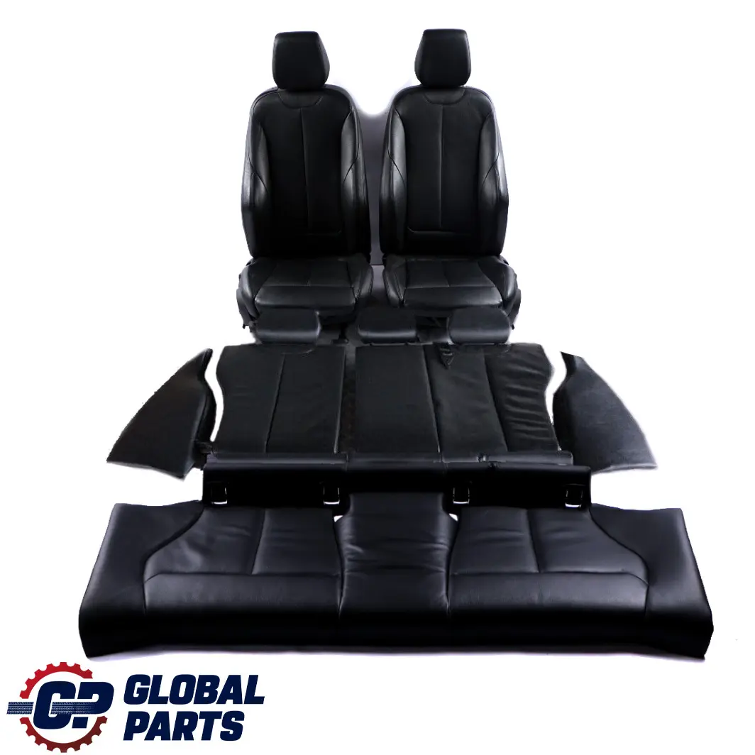 Heated M Sport Black Leather Interior Seats with Door Cards to BMW 1 Series with Part number F21 LCI BMW 1 Series Heated M Sport Black Leather Interior Seats with Door Cards - SKU F21 Black Leather Seats - Part number F21 LCI